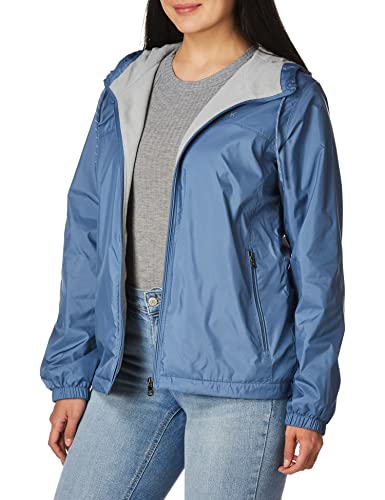 Calvin Klein Womens Zip Front Windbreaker