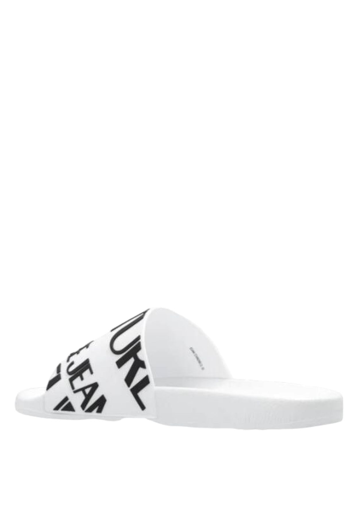 VERSACE JEANS COUTURE Men Slides White - Black