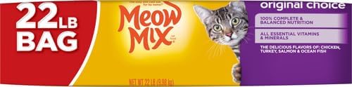 Meow Mix Original Choice Dry Cat Food, 6.3 Pound Bag