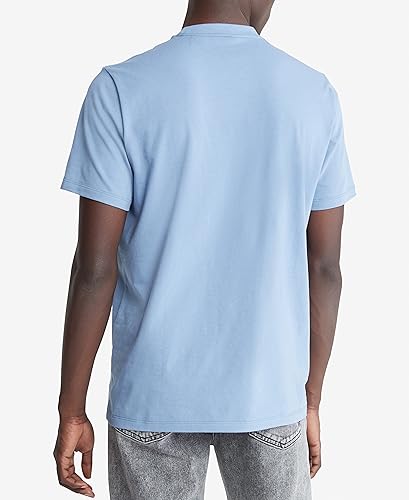 Calvin Klein Men's Smooth Cotton Solid Crewneck T-Shirt