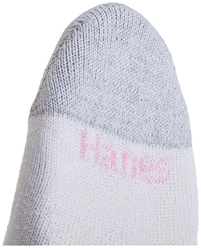 Hanes womens Value, Ankle Soft Moisture-wicking Socks, Available in 10 and 14-packs