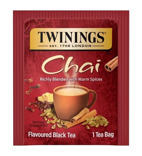 Twinings Decaffeinated English Breakfast Individually Wrapped Black Tea Bags, 20 Count Pack of 6, Flavourful & Robust