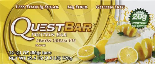 Quest Nutrition Ultimate Variety Pack Protein Bars, High Protein, Low Carb, Gluten Free, Keto Friendly, 12 Count