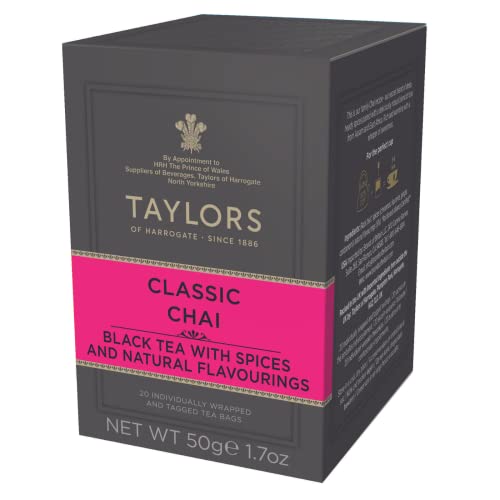 Taylors of Harrogate Organic Chamomile Herbal Tea, 20 Teabags