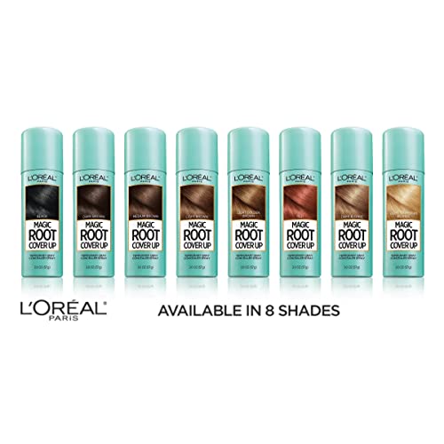 L'Oreal Paris Magic Root Cover Up Gray Concealer Spray Dark Brown 2 oz.