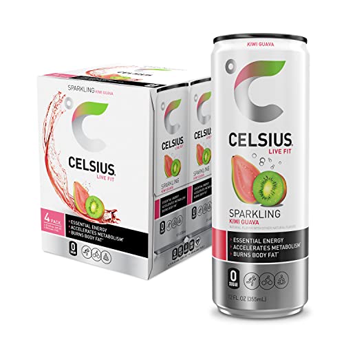 CELSIUS Assorted Flavors Official Variety Pack, Functional Essential Energy Drinks, 12 Fl Oz (Pack of 12)