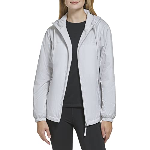 Calvin Klein Womens Zip Front Windbreaker