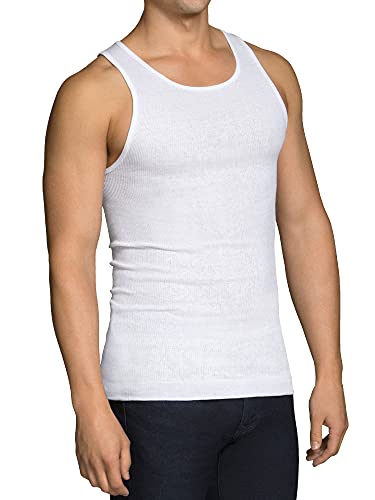 Fruit of the Loom Men's Tag-Free Tank A-Shirt