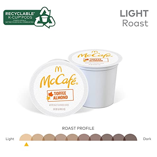 McCafe Premium Roast Coffee, Keurig Single Serve K-Cup Pods, Medium Roast, 24 Count (Pack of 4)