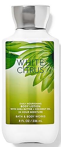 Bath & Body Works White Citrus Body and Hand Lotion Pack of, 8oz (White Citrus)