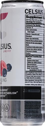 CELSIUS Assorted Flavors Official Variety Pack, Functional Essential Energy Drinks, 12 Fl Oz (Pack of 12)