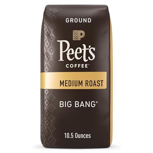 Peet's Coffee, Dark Roast Ground Coffee - Major Dickason's Blend 18 Ounce Bag