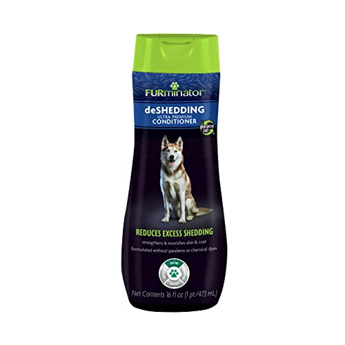 FURminator Ultra Premium deShedding Shampoo for Dogs Helps Reduce Excess Shedding, 16 oz