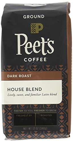 Peet's Coffee, Dark Roast Ground Coffee - Major Dickason's Blend 18 Ounce Bag