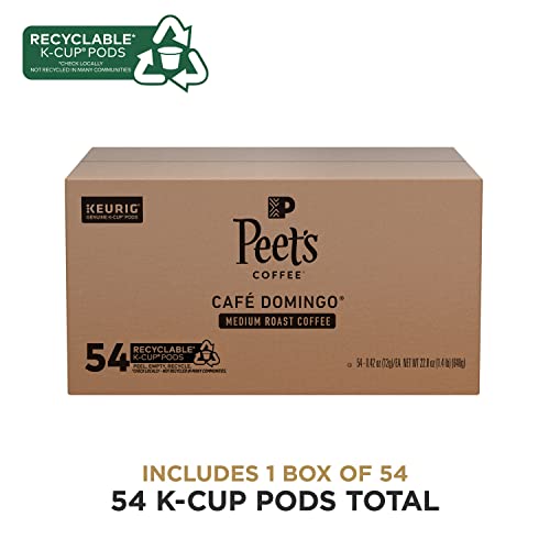 Peet's Coffee, Dark Roast K-Cup Pods for Keurig Brewers - Major Dickason's Blend 75 Count (1 Box of 75 K-Cup Pods)