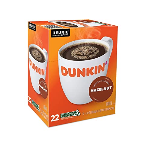 Dunkin' Original Blend Single Serve Keurig K-Cup Pods, Medium Roast Coffee, 60 Pods total (6 Boxes of 10)