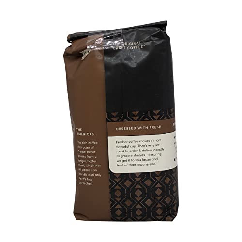 Peet's Coffee, Dark Roast Ground Coffee - Major Dickason's Blend 18 Ounce Bag