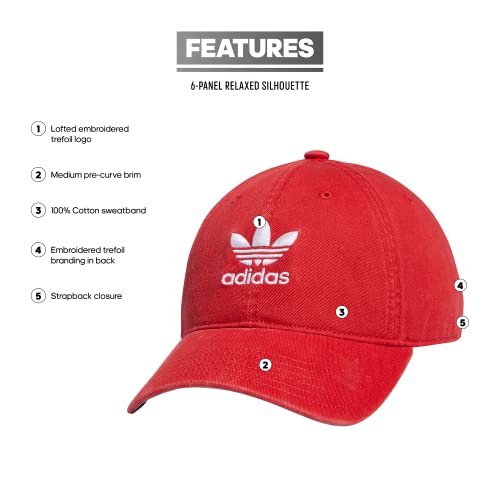 adidas Originals Men's Relaxed Fit Strapback Hat