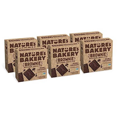 Natureâ€™s Bakery Whole Wheat Fig Bars, Blueberry, Real Fruit, Vegan, Non-GMO, Snack bar, Twin packs- 12 count