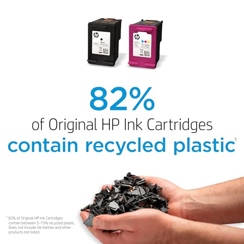 HP 67 Black/Tri-color Ink Cartridges (2 Pack) | Works with HP DeskJet 1255, 2700, 4100 Series, HP ENVY 6000, 6400 Series | Eligible for Instant Ink | 3YP29AN