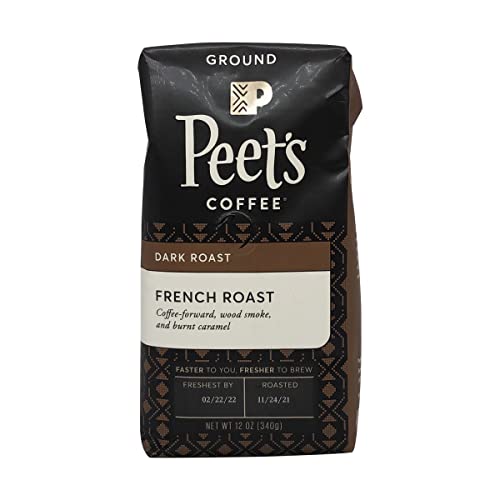 Peet's Coffee, Dark Roast Ground Coffee - Major Dickason's Blend 18 Ounce Bag