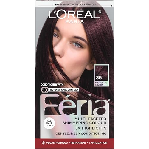 L'Oreal Paris Feria Hyper Platinum Advanced Lightening System Hair Bleach, Lifts Up To 8 Levels, Includes Anti Brass Purple Conditioner, 1 Hair Dye Kit