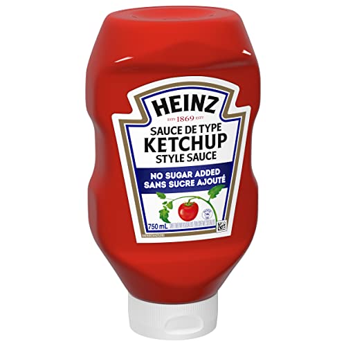 Heinz Tomato Ketchup with No Sugar Added (13 oz Bottle)