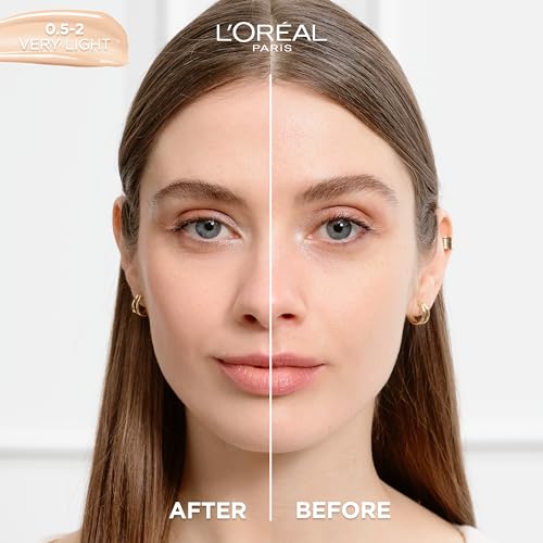 L'Oreal Paris True Match Nude Hyaluronic Tinted Serum Foundation with 1% Hyaluronic acid, Light 2-3, 1 fl. oz.