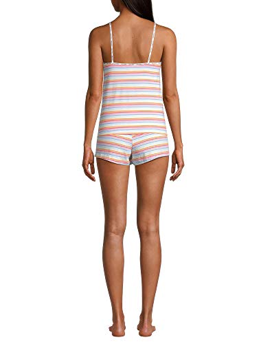 Calvin Klein Women's Carousel Logo Camisole & Shorts Pajama 2-Piece Set