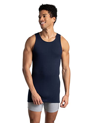 Fruit of the Loom Men's Tag-Free Tank A-Shirt