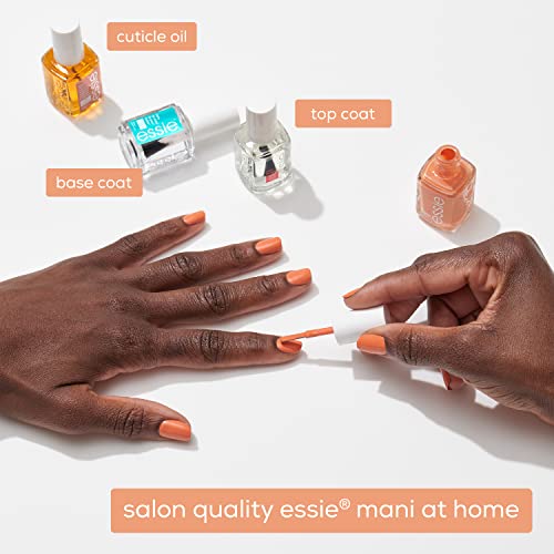 essie Salon-Quality Nail Polish, 8-Free Vegan, Sheer Pale Pink, Ballet Slippers, 0.46 fl oz