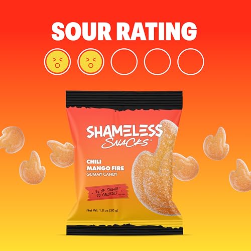 Shameless Snacks - Healthy Low Calorie Snacks, Low Carb Keto Gummies (Gluten Free Candy) - 6 Pack Super Variety Pack