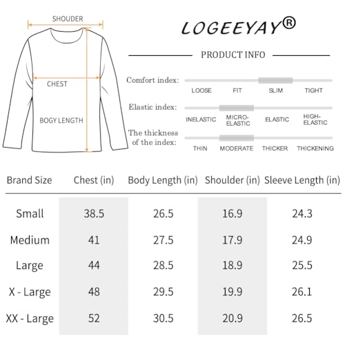 LOGEEYAR Mens Slim Fit T-Shirt Contrast Color Tee Gradient Stitching Short-Sleeve Cotton Tops