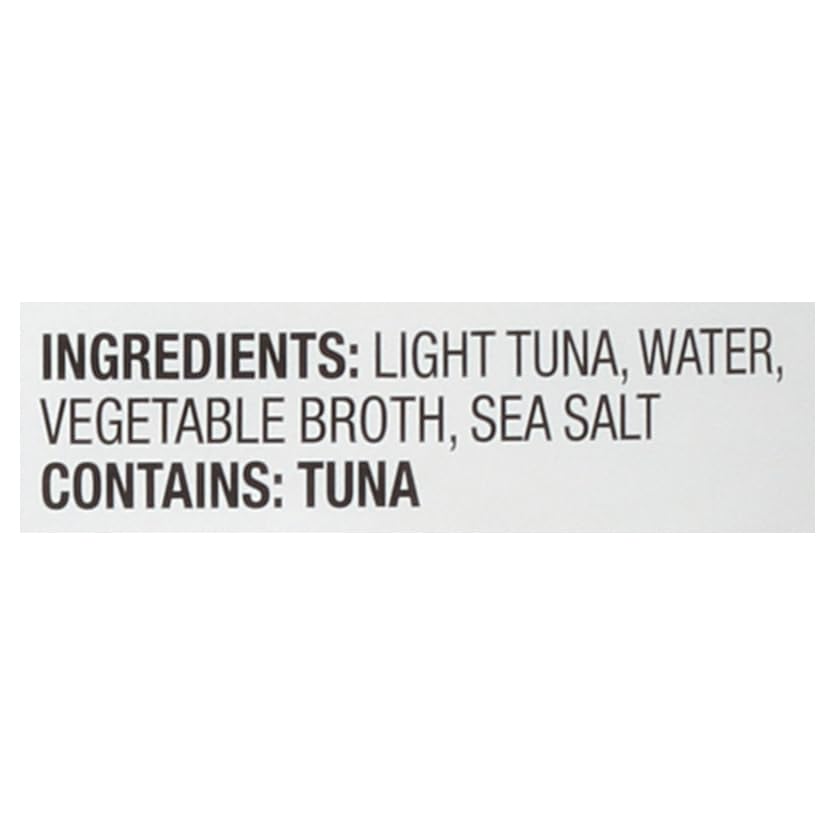 Bumble Bee Chunk Light Tuna In Water, 5 oz Cans (Pack of 24) - Wild Caught - 22g Protein Per Serving - Non-GMO Project Verified, Gluten Free, Kosher - Great For Tuna Salad & Recipes