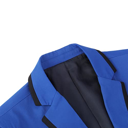 Cloudstyle Mens Casual Slim Fit Suit Jacket 1 Button Daily Blazer Business Sport Coat Tops