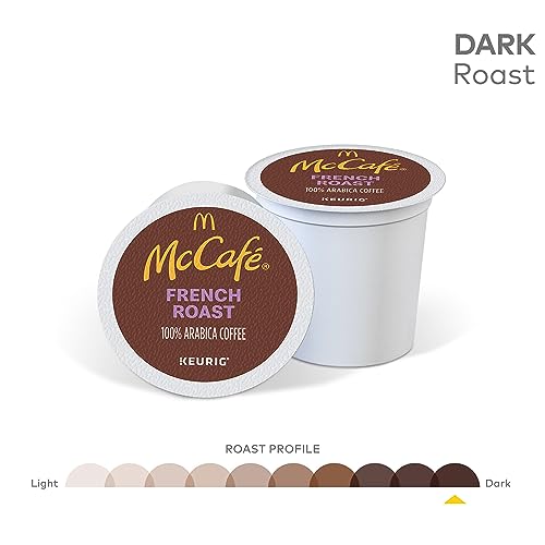 McCafe Premium Roast Coffee, Keurig Single Serve K-Cup Pods, Medium Roast, 24 Count (Pack of 4)