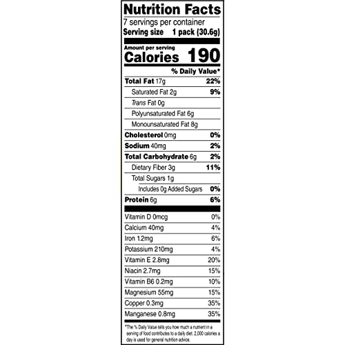 Planters NUT-RITION MEN'S HEALTH Recommended Nut Mix with Peanuts, Almonds, Pistachios Sea Salt, 7 ct of 1.25 oz Packs