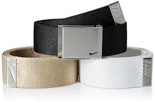 Nike Men's 3 Pack Golf Web Belt