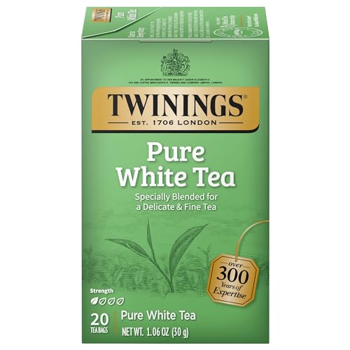 Twinings Decaffeinated English Breakfast Individually Wrapped Black Tea Bags, 20 Count Pack of 6, Flavourful & Robust