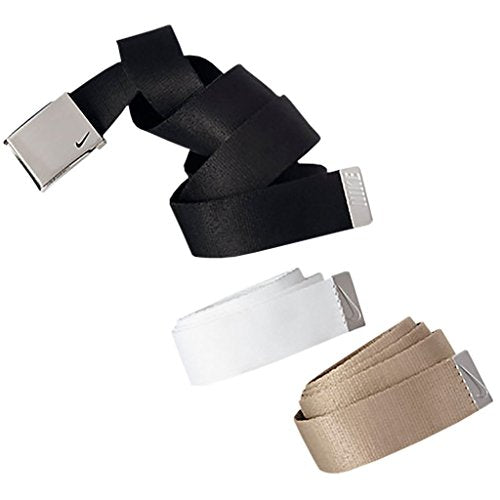 Nike Men's 3 Pack Golf Web Belt