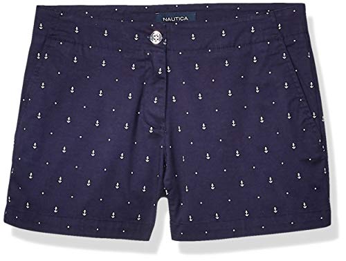 Nautica Women's Comfort Tailored Stretch Cotton Solid and Novelty Short