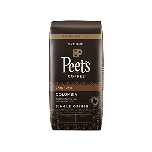 Peet's Coffee, Dark Roast Ground Coffee - Major Dickason's Blend 18 Ounce Bag