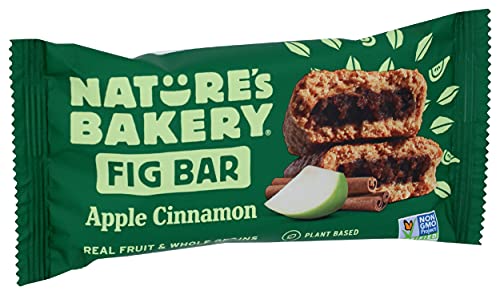 Natureâ€™s Bakery Whole Wheat Fig Bars, Blueberry, Real Fruit, Vegan, Non-GMO, Snack bar, Twin packs- 12 count