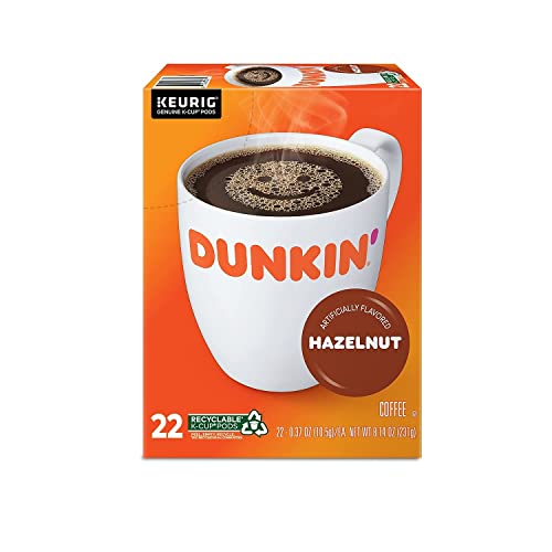 Dunkin' Original Blend Single Serve Keurig K-Cup Pods, Medium Roast Coffee, 60 Pods total (6 Boxes of 10)