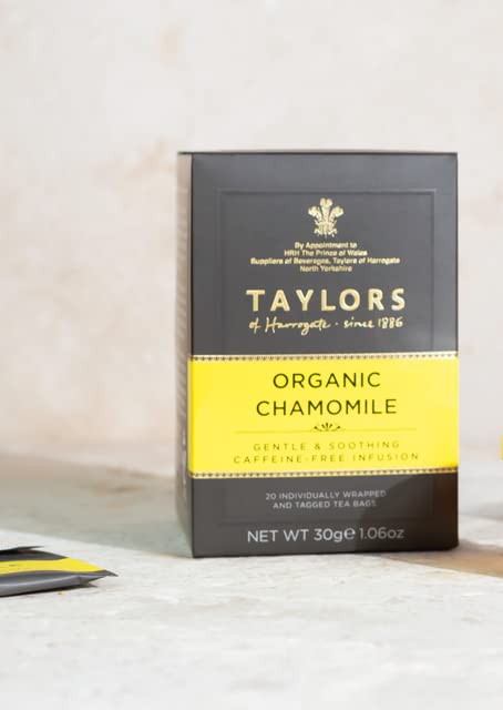 Taylors of Harrogate Organic Chamomile Herbal Tea, 20 Teabags