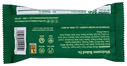 Natureâ€™s Bakery Whole Wheat Fig Bars, Blueberry, Real Fruit, Vegan, Non-GMO, Snack bar, Twin packs- 12 count