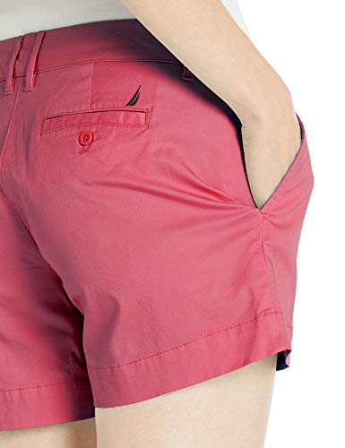 Nautica Women's Comfort Tailored Stretch Cotton Solid and Novelty Short