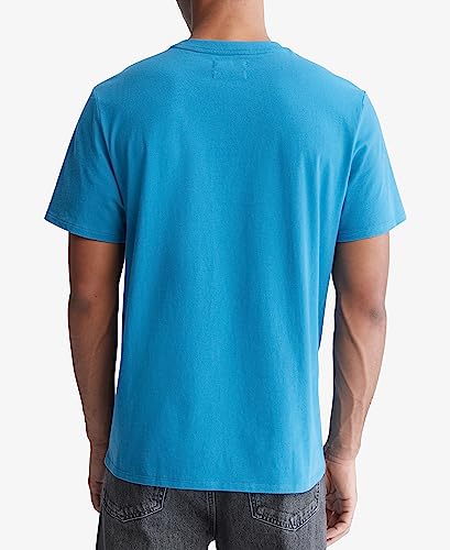 Calvin Klein Men's Smooth Cotton Solid Crewneck T-Shirt