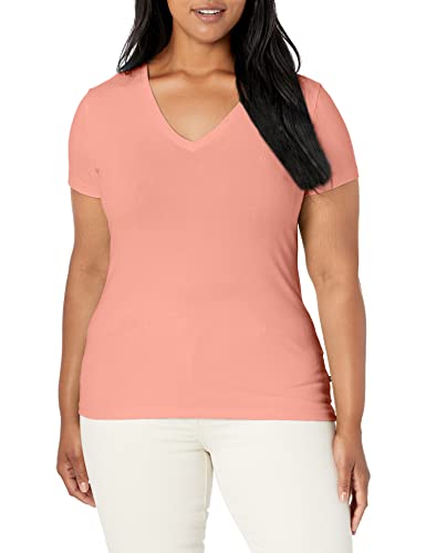 Nautica Women's Easy Comfort V-Neck Supersoft Stretch Cotton T-Shirt