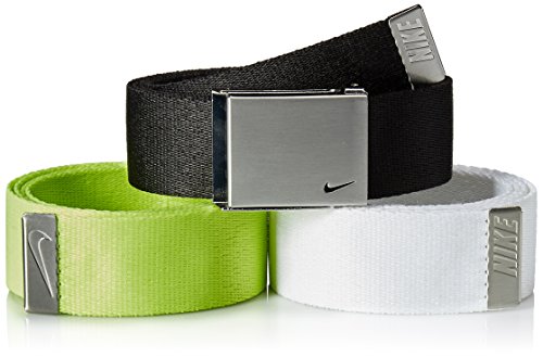 Nike Men's 3 Pack Golf Web Belt